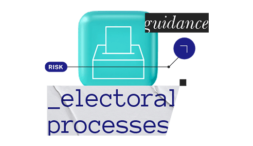 Adoption of guidance on risk mitigation for electoral processes