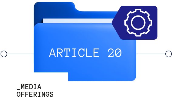 Entry into force of Article 20, concerning the right to customise media offerings